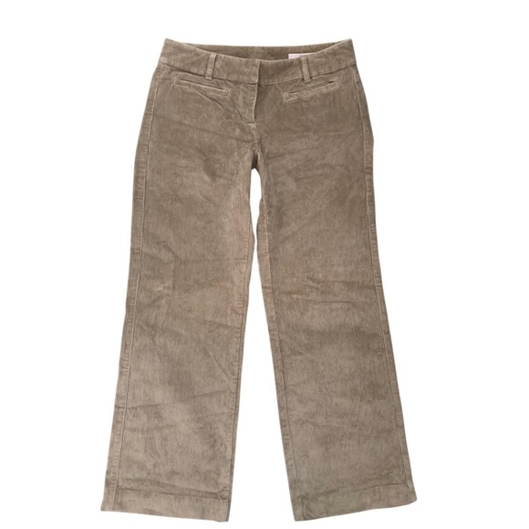 Red Valentino Wide Leg Corduroy Trouser Pants Crop Fall Y2k